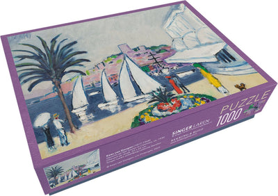 Bekking Blitz - Puzzle - 1.000 Teile - Kunst - Blick auf das Casino in Cannes - Kees van Dongen - Singer Museum Laren