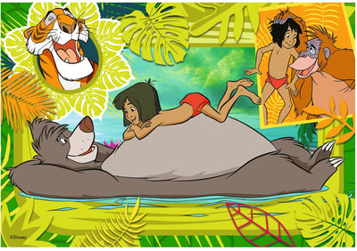 Ravensburger Classics: Dombo und Jungle Book Bein Puzzle, 2x12st.
