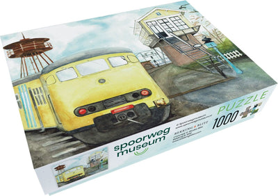 Bekking Blitz – Puzzle – 1.000 Teile – Zug – Christel Cannister-Van der Ros – Eisenbahnmuseum