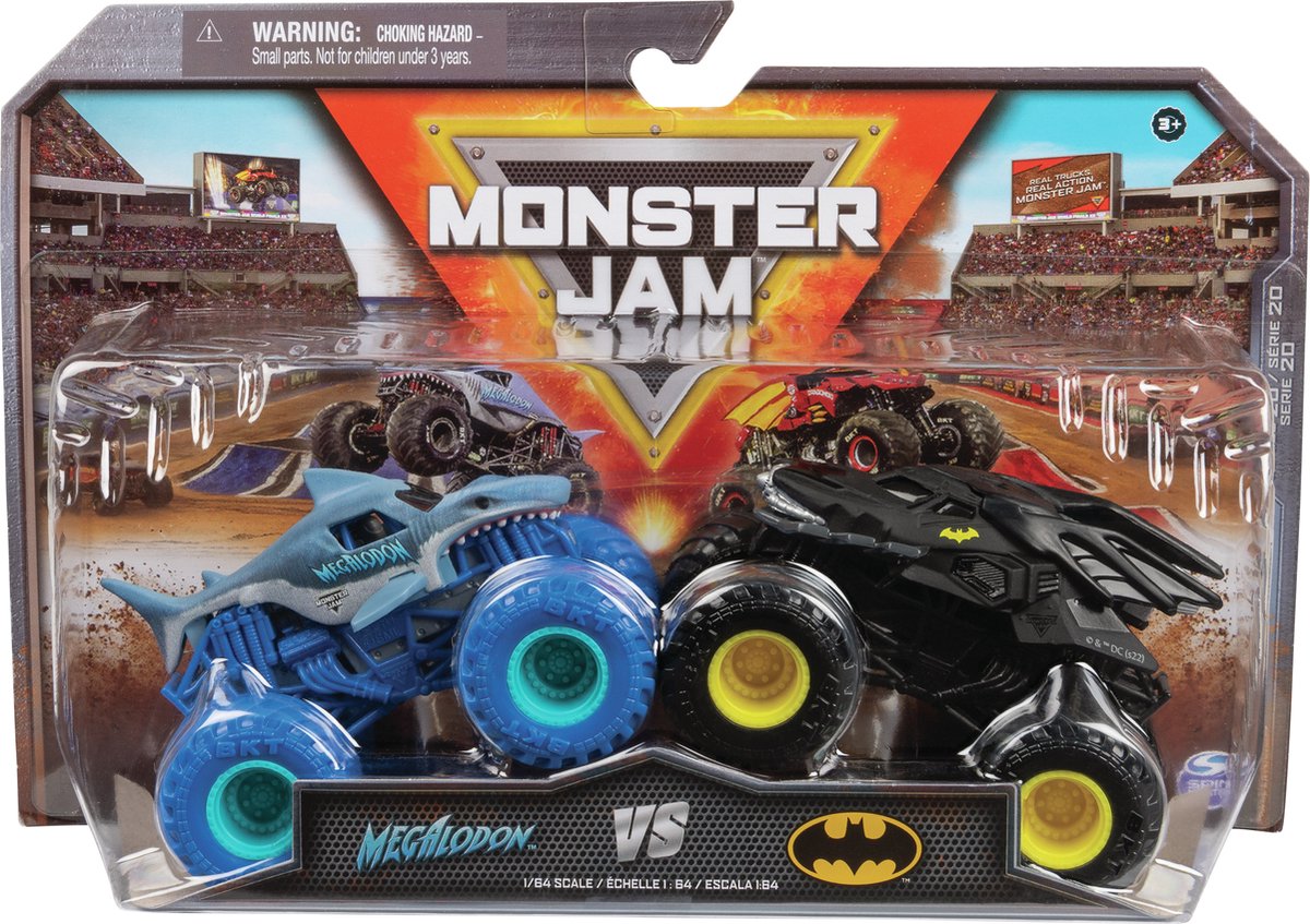 Spinmaster Monster Jam 1:64 2-Pack-Assorti