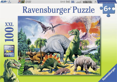 Ravensburger -Puzzle zwischen den Dinos 100 xxl Stücke