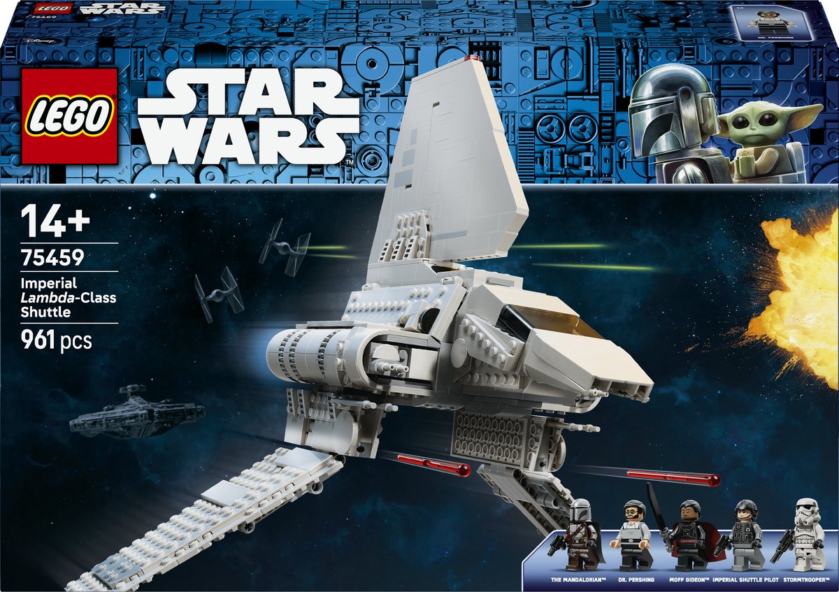 Lego® Star Wars™ Imperial Lambda-Klasse Shuttle – Raumschiff-Bauset zum Sammeln – 75459