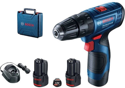 Bosch GSR 120-Li – Akku-Bohrschrauber – 12 V – 30 nm – 2 x 2,0 Ah