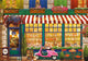 Educa-Puzzle - 4000 Teile - Vintage-Buchhandlung -