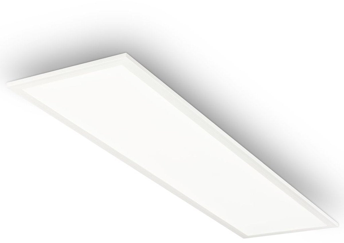 B.k.licht briloner schlicht – LED-Deckenleuchte – Badezimmerbeleuchtung – Badezimmerlampe mit neutralweißem Licht 4.000 K – 2.300 lm – 22 W – 100 cm