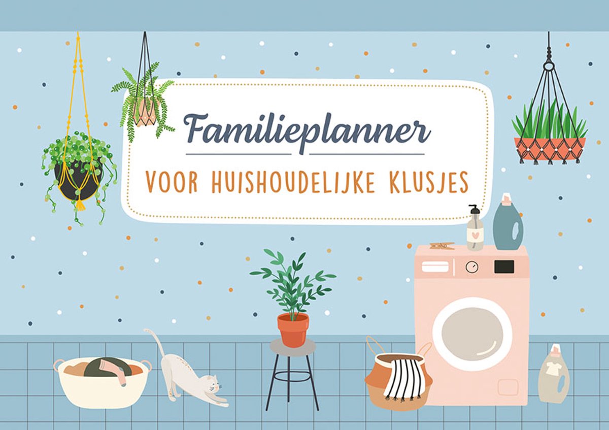 Markenloser Familienplaner für Hausarbeiten – A4