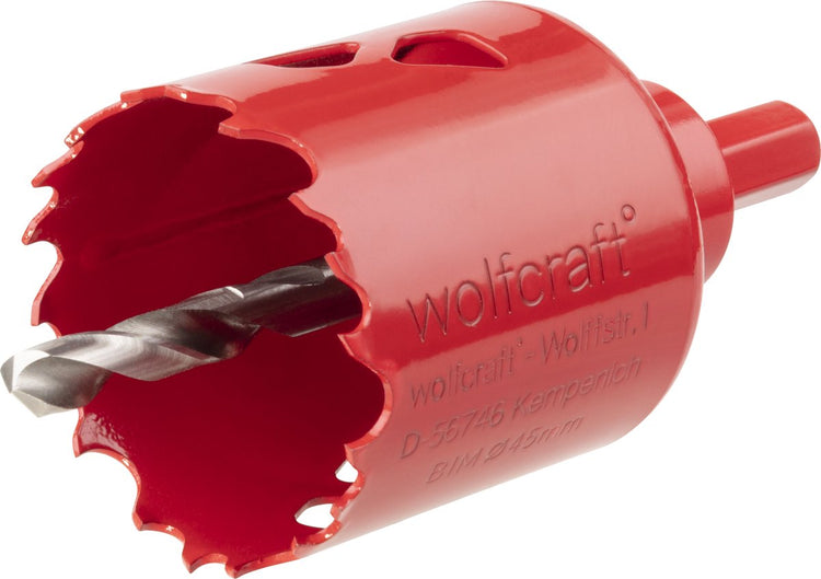 Wolfcraft – Lochsäge 45 mm – BIM-Lochbohrer 45 mm – 5470000