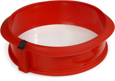 Lékué runde Springform mit Keramikplatte ø 23 cm – rot