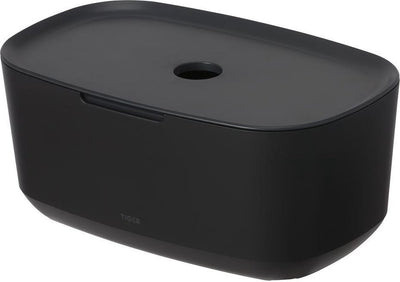 Tiger Tess - Aufbewahrungsbox mit Deckel - Schwarz Anthrazit