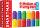 Smartmax Verlängerungsset – 6 kurze und 6 lange Stangen