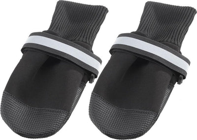 Ferplast Hundeschuhe 7 x 8 cm Neopren schwarz Größe M