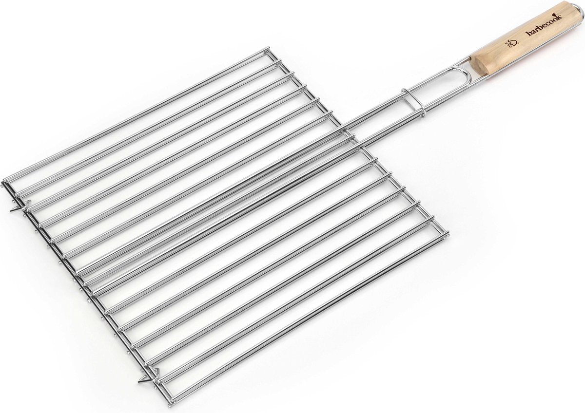 Barbecook Grillrost – Grillrost – doppelter rechteckiger Rost – 36 x 34 cm