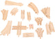 Bigjigs Holzschienen Expansion Set, 25dlg.