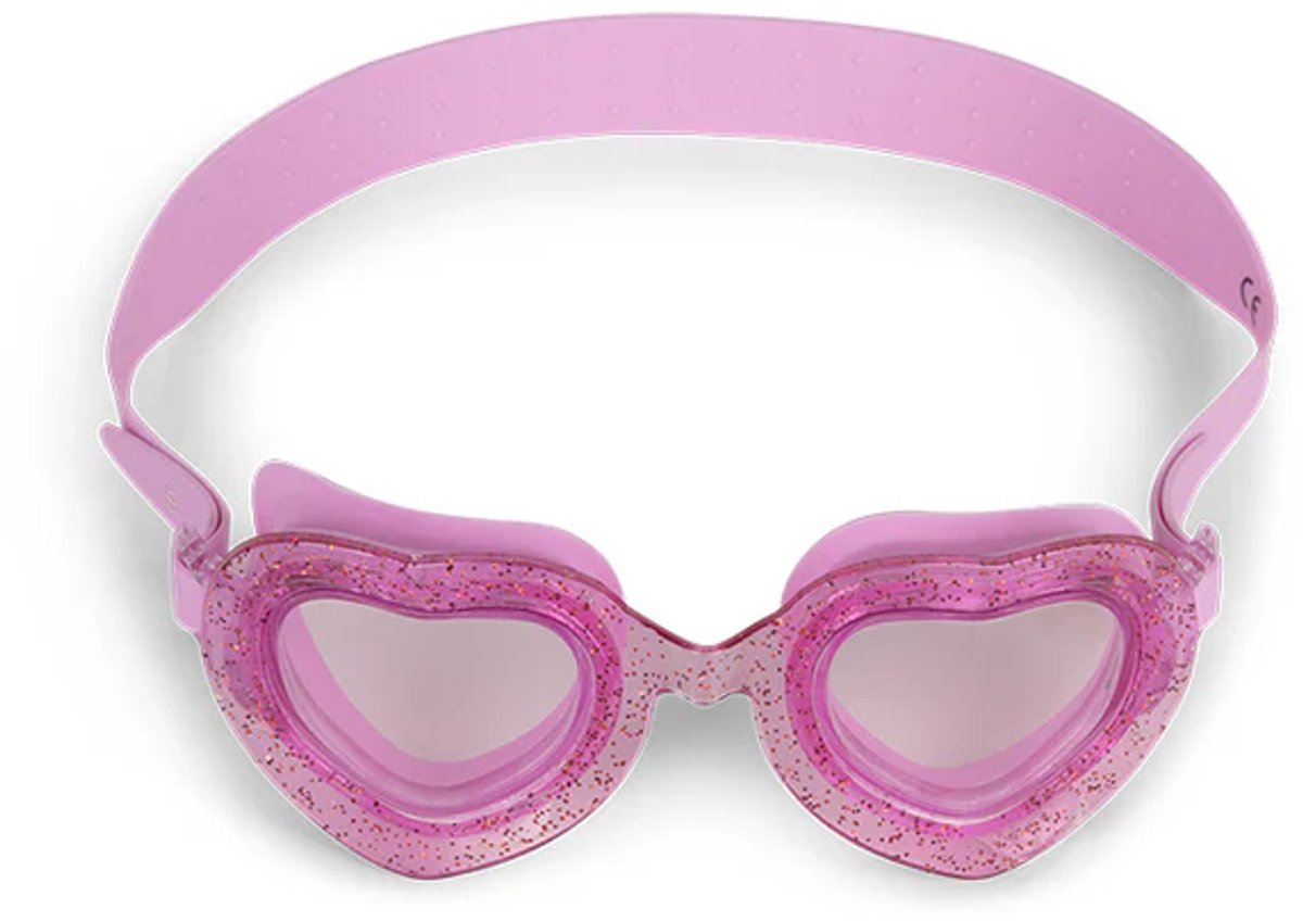 Swim Essentials Erdbeerfelder-Herzen-Brille