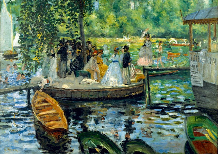 Bluebird Puzzle Kunstpuzzle Renoir La Grenouillère 1000 Teile.
