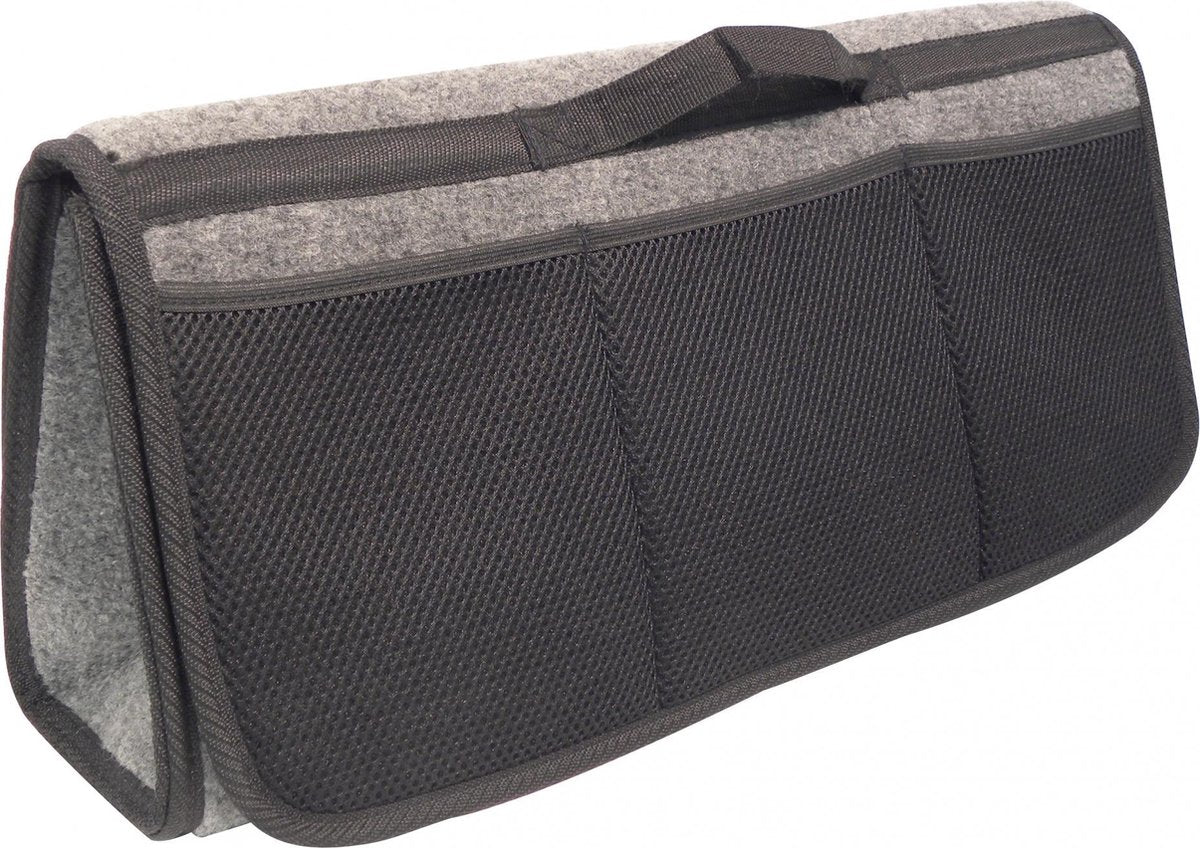 Carpoint Kofferraumtasche 5 Liter Polyester – Schwarzgrau