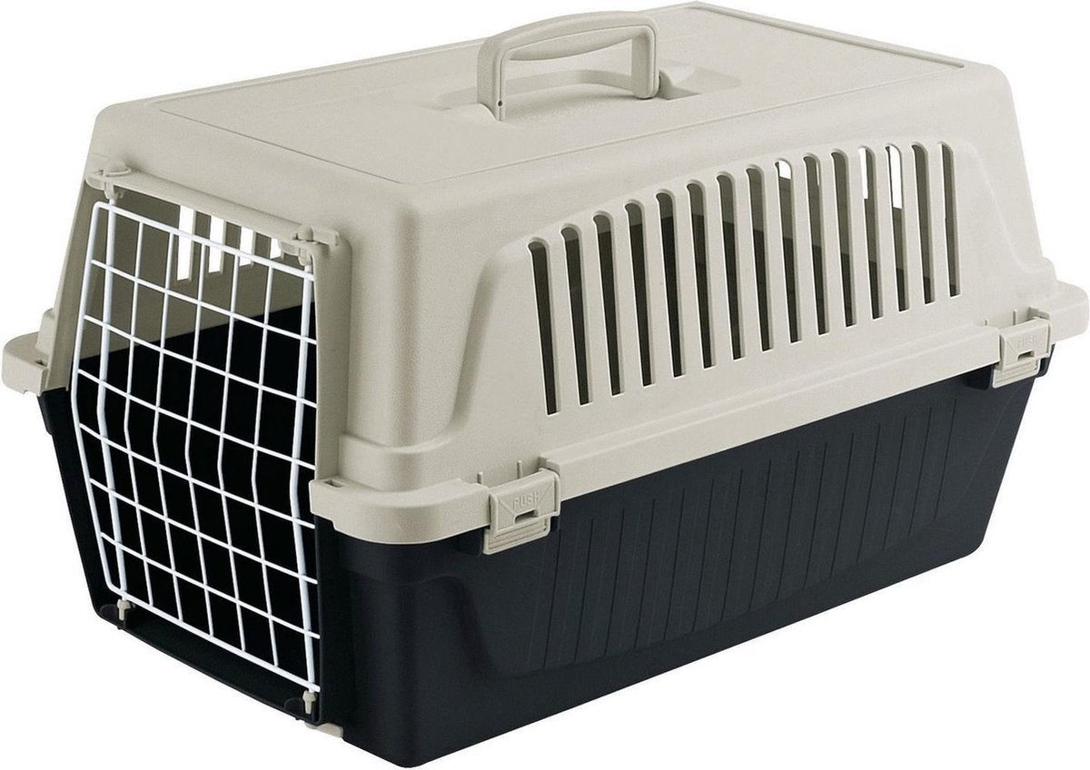 Ferplast Transportbox Atlas 20 - Transportbox - 37x58x32 cm schwarz
