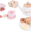 Teespielset aus Holz, 17-teilig
