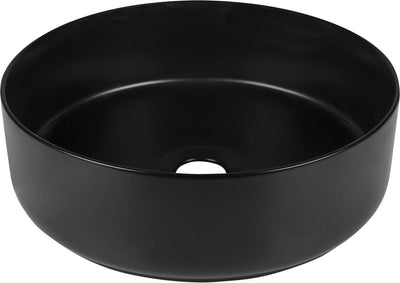 Differnz Waschbecken Mira 36x12 cm schwarz