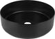 Differnz Waschbecken Mira 36x12 cm schwarz