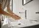 Hansgrohe finoris – Waschtisch-Mischbatterie – mit Ablassschraube – 100 mm – Chrom
