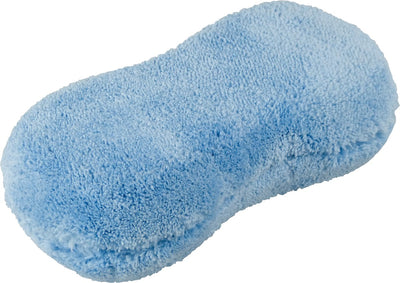 Protecton Mikrofaser-Shampooschwamm – ultraweich – wäscht ohne Kratzer – Außenseite aus Mikrofaser – sicher für alle Oberflächen – hohe Saugfähigkeit – 26 x 13 x 8 cm