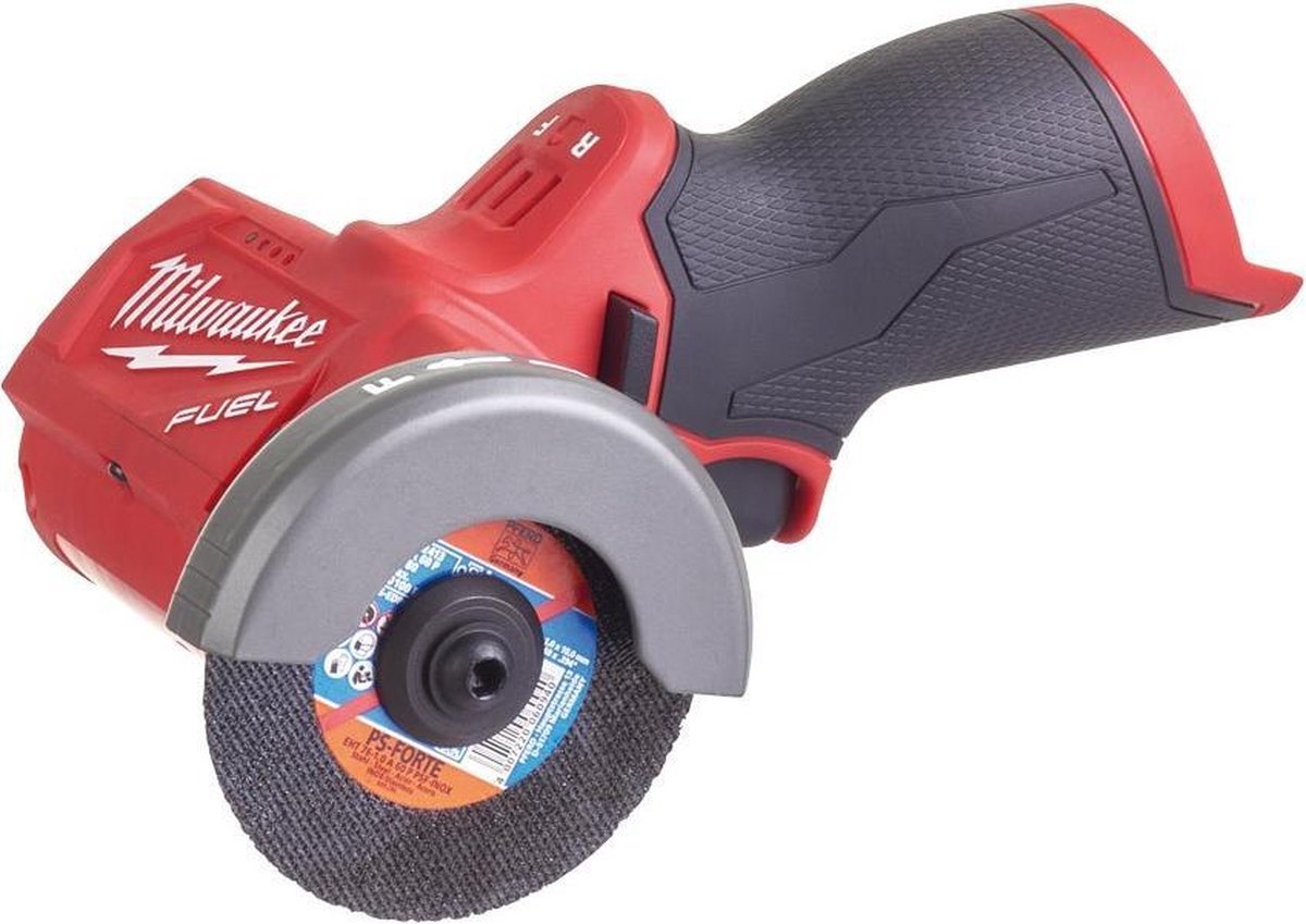 Milwaukee m12 fcot-0 12 V Li-Ionen-Akku-Winkelschleifergehäuse – bürstenlos – 10 x 76 mm