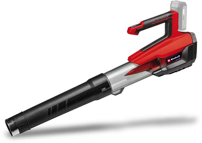Einhell Profi-Akku-Laubbläser GP-LB 18 200 Li E Solo – Power X-Change – 18 V Li-Ion – Blasgeschwindigkeit: 200 km/h – Drehzahlregelung – Axial-Laufrad-Technologie – exkl. Akku und Ladegerät