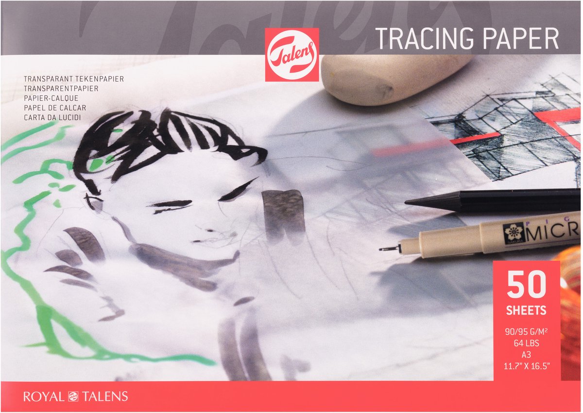 Talens Transparentpapier – transparent – FSC-Mix