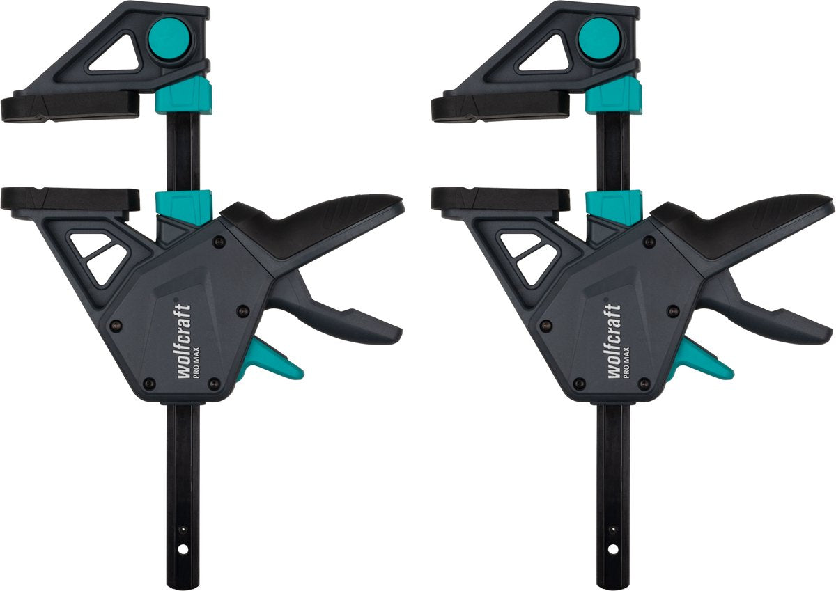 Wolfcraft – 2 Klebeklammern Pro Max, 150 mm – 8665060