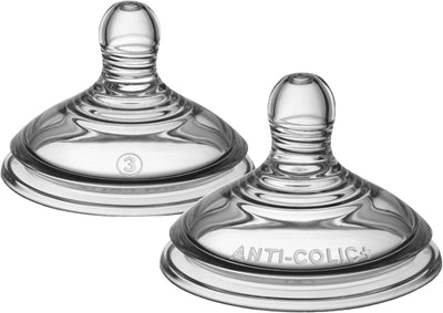Tommee Tippee Advanced Anti-Kolik-Flaschensauger – hohe Fließgeschwindigkeit ab 6 m – 2er-Set