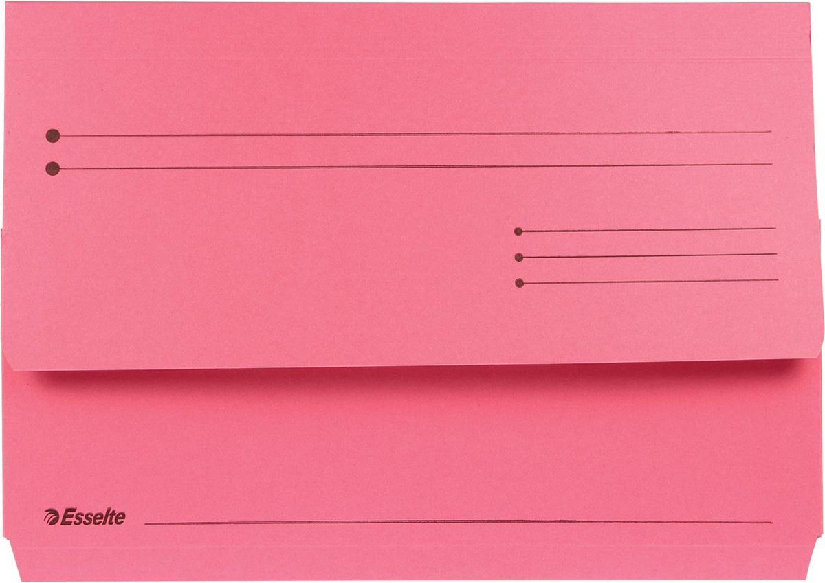 Esselte Manila-Einlegemappen – A4-Format – 25 Stück – rot