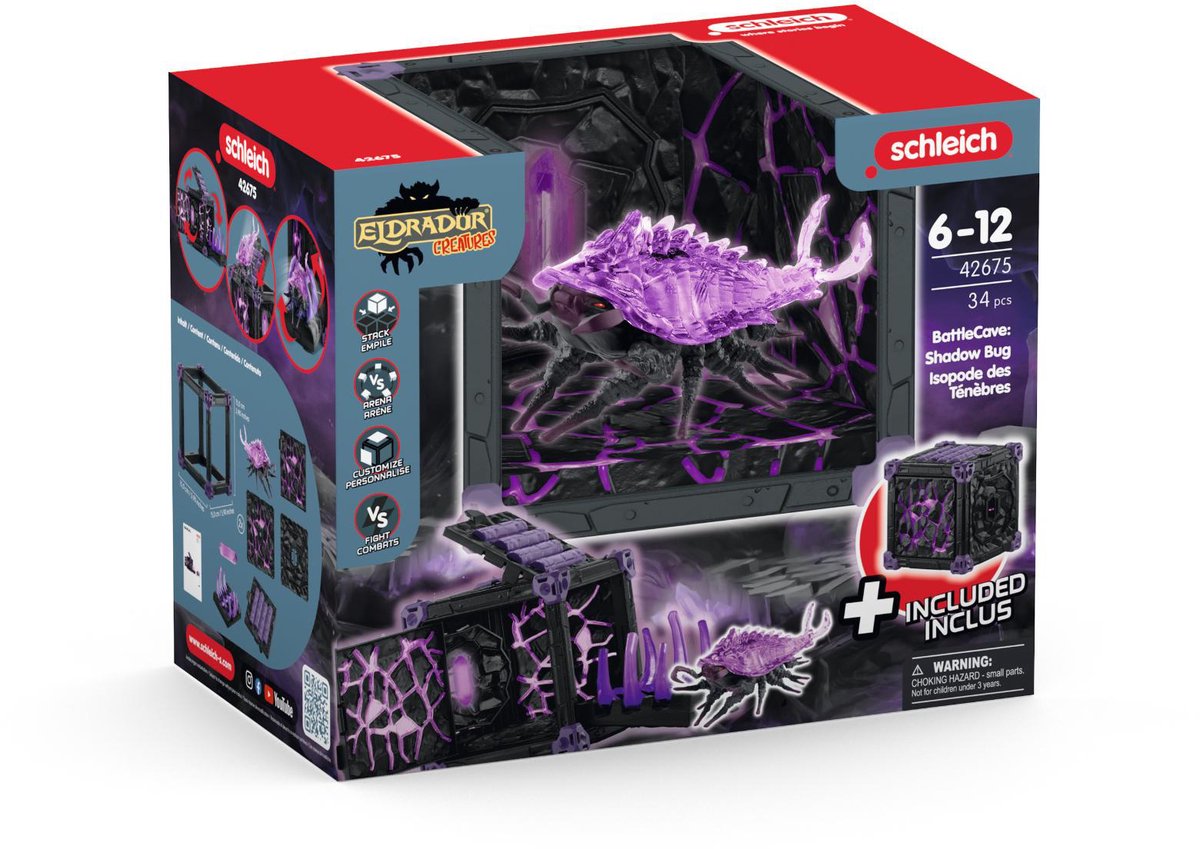 Schleich 42675 Battlecave Shadow Insect