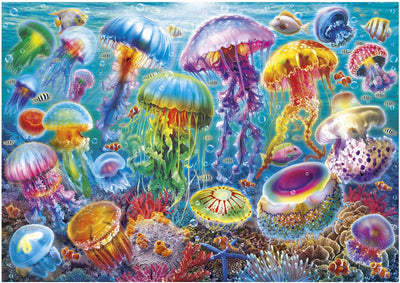 Educa Puzzle Qualle – 1000 Teile Puzzle für Erwachsene.