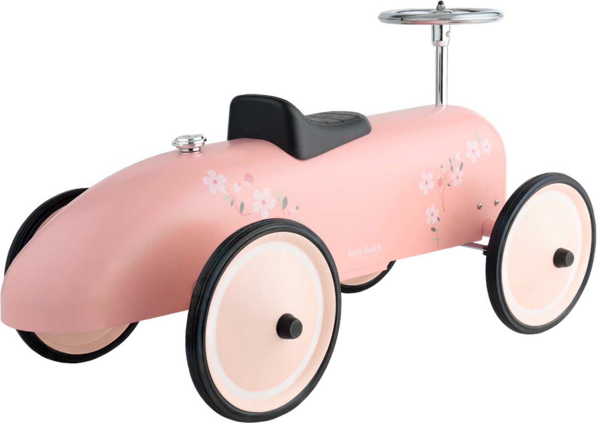 Little Dutch Retro Walking Car 75x40x40 cm Pink