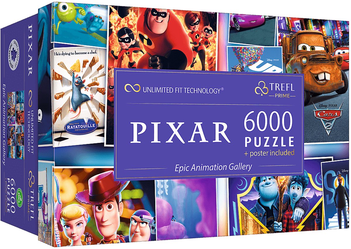 Trefl – tre-81038 – Puzzle – 6000 Teile – Disney Pixar