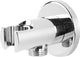Differnz Einbau-Handbrausehalter Chrom