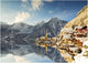 Educa Puzzle Hallstatt Winter 1500 Teile Erwachsene Gold.