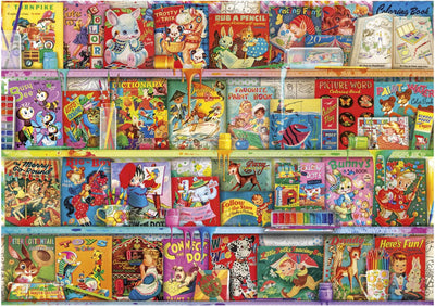 Educa-Puzzle „The Kitschy Funbook Nook“ – 1500-teiliges Puzzle für Erwachsene.