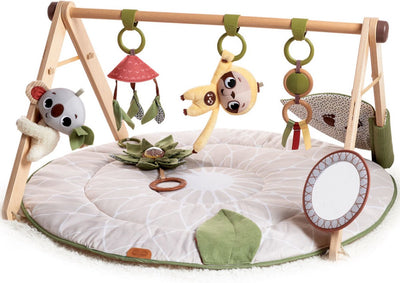 Tiny Love Boho Chic Luxus-Entwicklungs-Gymini, Spielmatte für Babys, Spielzeugbogen aus Holz, ab 0 Monaten