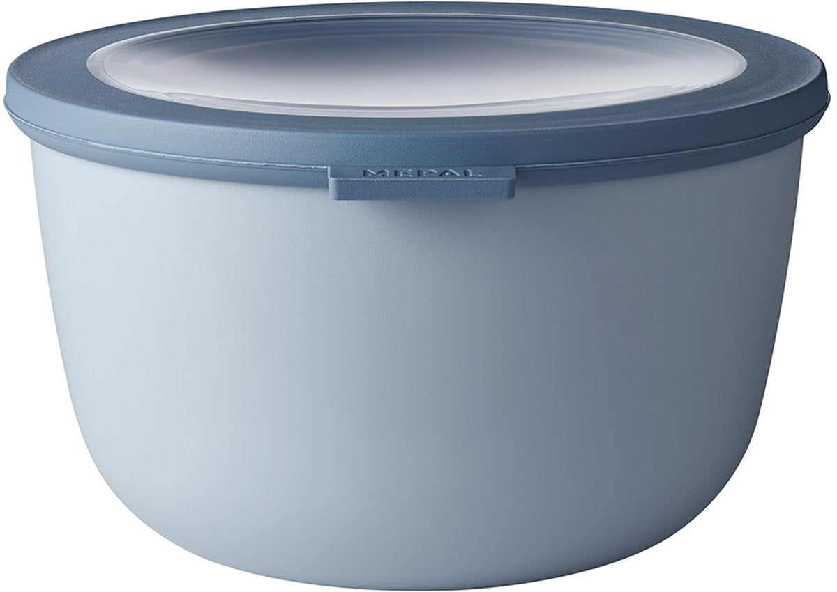 Mepal – Multi-Bowl-Cirqula-Lebensmittelbehälter – 2000 ml – rund – Nordic Blue