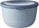 Mepal – Multi-Bowl-Cirqula-Lebensmittelbehälter – 2000 ml – rund – Nordic Blue