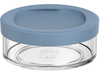 Mepal Lunchpot Fach Ellipse – 200 ml – extra Fächer für Lunchpot 500 ml – Joghurtbecher und Müslibecher to go – spülmaschinenfest – Nordic Blue