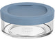 Mepal Lunchpot Fach Ellipse – 200 ml – extra Fächer für Lunchpot 500 ml – Joghurtbecher und Müslibecher to go – spülmaschinenfest – Nordic Blue