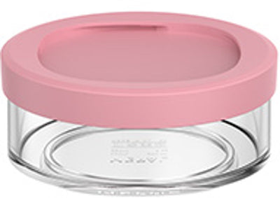 Mepal Lunchpot Fach Ellipse – 200 ml – Extrafächer für Lunchpot 500 ml – Joghurtbecher und Müslibecher to go – spülmaschinenfest – Vivid Mauve