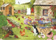 House of Puzzles Puzzle Grandma's Garden 500 XL-Kartonteile.