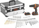 Black+Decker-Kit: 18-V-Akku-Schraubendreher-Flightcase mit zusätzlichem Wechselstrom – bdc718as2f-qw