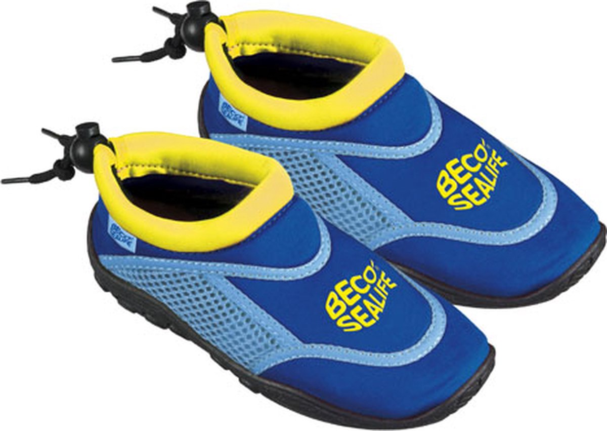 Beco-sealife® Kinder Wasserschuhe Schwimmschuhe für Kinder - Blau - Größe 26 27