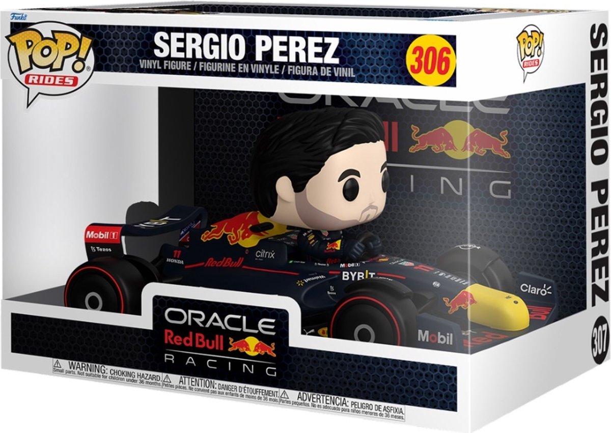 Funko-Pop-Fahrten: Formel 1 – Sergio Perez Pop #306