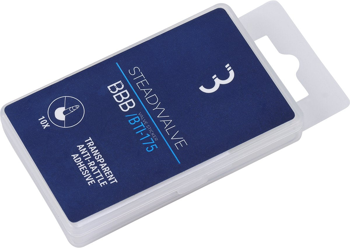 BBB Cycling Steadyvalve Patches – Ventilaufkleber – 10 Stück – transparent – BTI-175